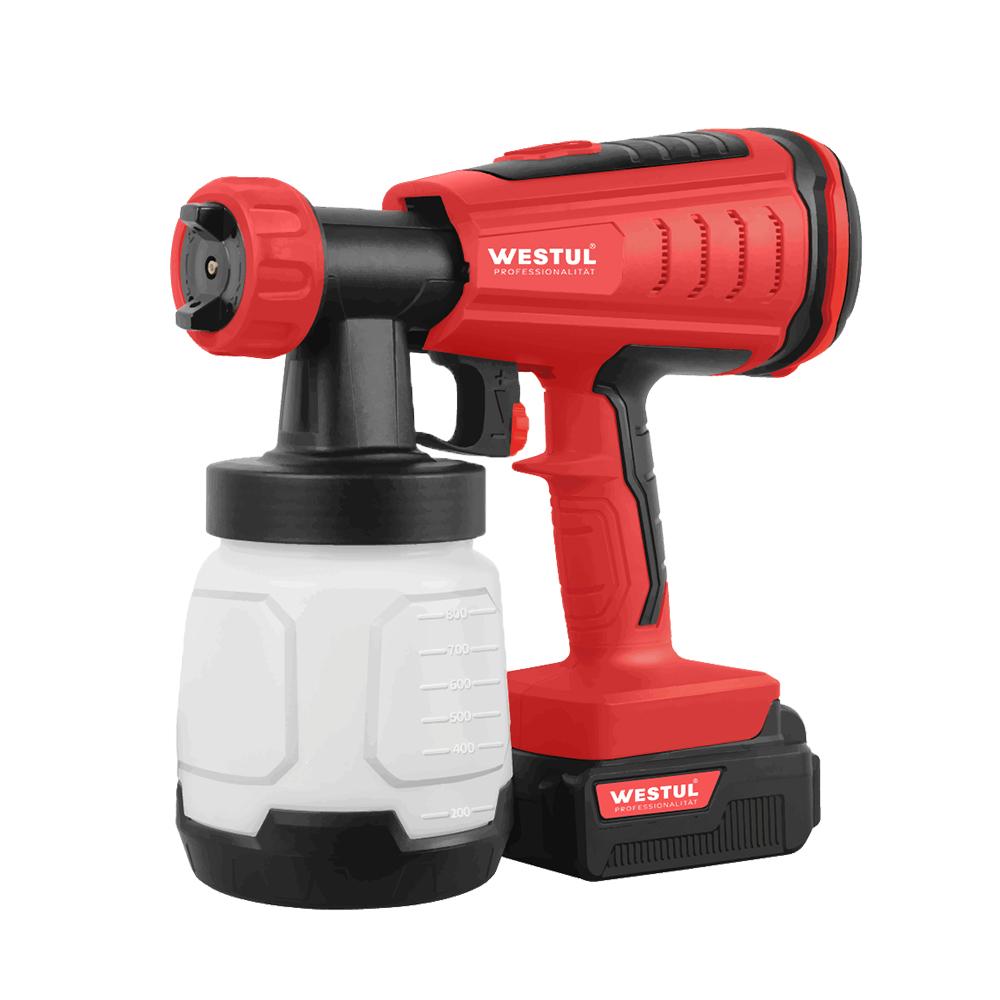 Brushless Cordless HVLP Handheld Spray Gun